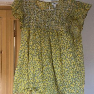 J Crew cotton floral top